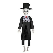 Fmlxio Halloween Decoration Skeleton,Halloween Skull Hanging Decoration Ghost House Halloween Skeleton Bride Groom Decoration Chamber Of Horror Bar Party Scene Decoration Trick Props on Clearance