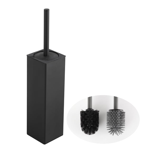 Set de escobilla y soporte para inodoro BVL Black Independiente