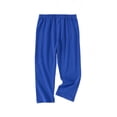 thumbnail image 3 of MGDXOX Girls Solid Color Knee Length Biker Shorts Elastic Waist Stretchy Breathable Athletic Shorts Sports Dance Under Dresses and Casual Daily Wear Dark Blue 9 Years, 3 of 4