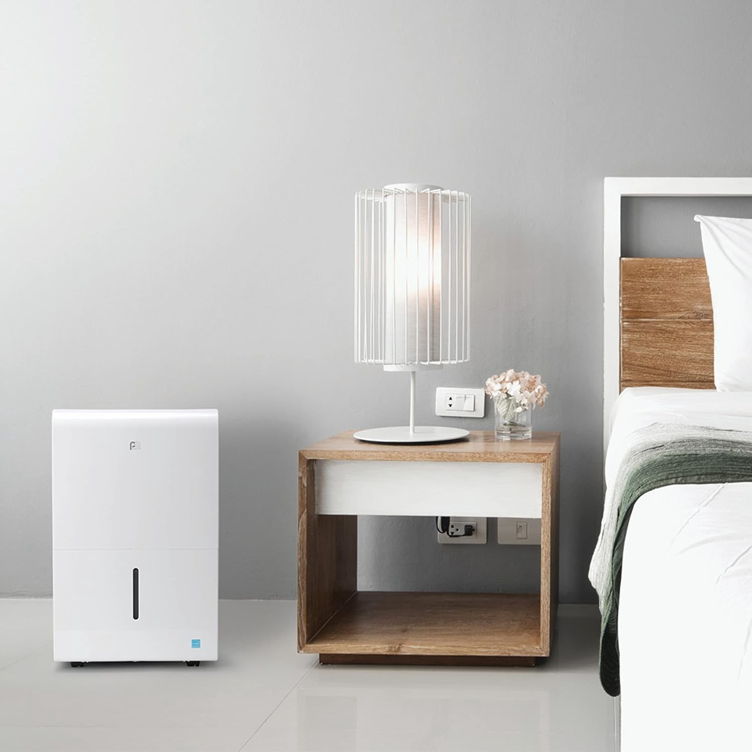Perfect Aire 4500 sq ft 50 pt Flat Panel Dehumidifier with Pump