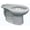 White, variant on American Standard H2Option Siphonic Dual Flush Elongated Toilet Bowl Only in White