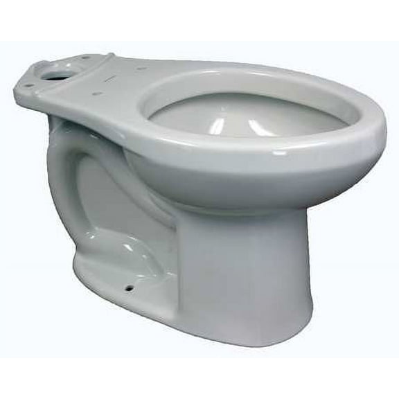 American Standard H2Option Siphonic Dual Flush Elongated Toilet Bowl Only in White