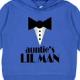 thumbnail image 3 of Inktastic Auntie's Lil Man Toddler Hoodie, 3 of 4