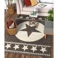 thumbnail image 2 of Well Woven Mystic Sparrow Contemporary Novelty Brown 3'11" x 5'3" Area Rug, 2 of 4