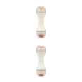 thumbnail image 1 of Qarigey Rodillo absorbente de aceite facial, cabezales dobles, removedor de absorción de barra rodante Blanco 2Conjunto, 1 of 6