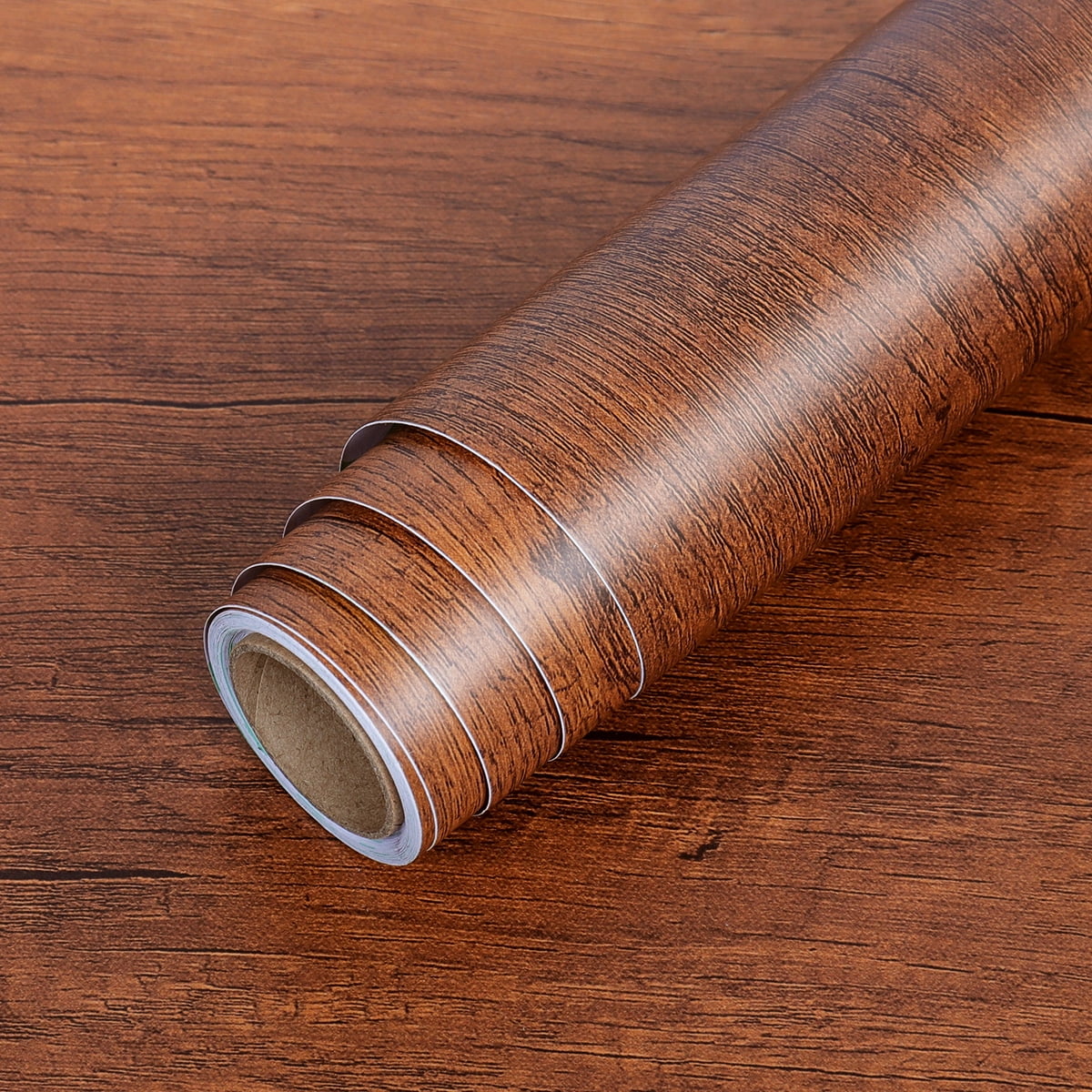 LaCheery Wood Contact Paper 24'x160' Self Adhesive Wallpaper Peel and Stick Countertop Kitchen Cabinet Counter Stickers Removable Wallpaper Peel and Stick Shelf Liner Wood Look Wallpaper