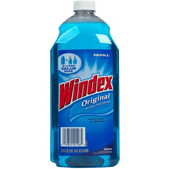 S.C. Johnson & Son Windex Original Glass Cleaner Refill - Unscented Liquid - 67.6 fl oz