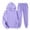Light Purple, variant on GrmtClth Men Sweatpants Tracksuit Set 2 Pieces Gym Jogging Fleece Lined Loungewear Hoodies Sweatsuit Outdoor Elastic Waist Sweatpants Outfits for Men Light Blue XL