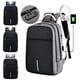 thumbnail image 1 of Fiudx Ofertas Flash Artículos En Oferta La Mochila Del Negocio, Bolso Para El Vuelo Del Viaje Cabe El ordenador Portátil De 15,6 Pulgadas Con El Puerto De Carga Usb, 1 of 7