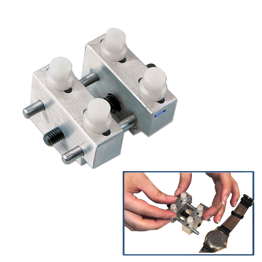 Adjustable Watch Case Movement Holder MicroVise Aluminum Body