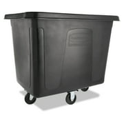 Rubbermaid Commercial Cube Truck, 500 lbs Cap, Black by RUBBERMAID COMMERCIAL PROD.
