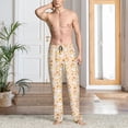 thumbnail image 2 of Sikiie Cute Duck And Flower Mens Pajama Pants Sleep & Lounge Pants, PJ Bottoms With elastic waistb and Pockets X-Large, 2 of 6