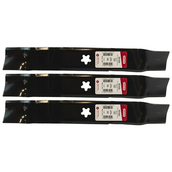 3pk Oregon 15-1/2" Mower Blade Husqvarna Craftsman 46" Cut Decks 532176084 532157033