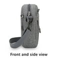 thumbnail image 5 of Men's Waterproof Nylon Crossbody Bag, Lightweight Shoulder Bag for Travel and Business, Casual Messenger Bag with Multiple Compartments, 5 of 11