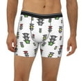 thumbnail image 2 of Men'S Boxer Briefs, Cute Traffic Light Pattern Soft And Breathable Mens Underwear Boxer Briefs With Widen Waist, 2 of 2