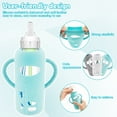 thumbnail image 6 of 3Pcs Baby Bottle Sleeves with Handle Insulated Glass Baby Bottle Sleeve Silicone Baby Bottle Cover Compatible with Dr. Brown's Glass Bottles 250ml for Home Baby Bottles, 6 of 10