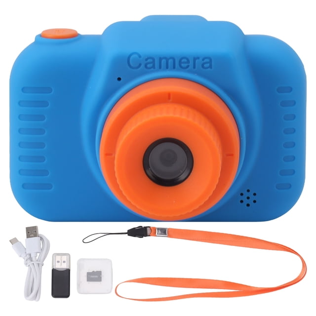 Cámara de vídeo para niños videocámara de alta definición 1080P juguete lente trasera delantera recargable por USB para viajes ANGGREK Otros