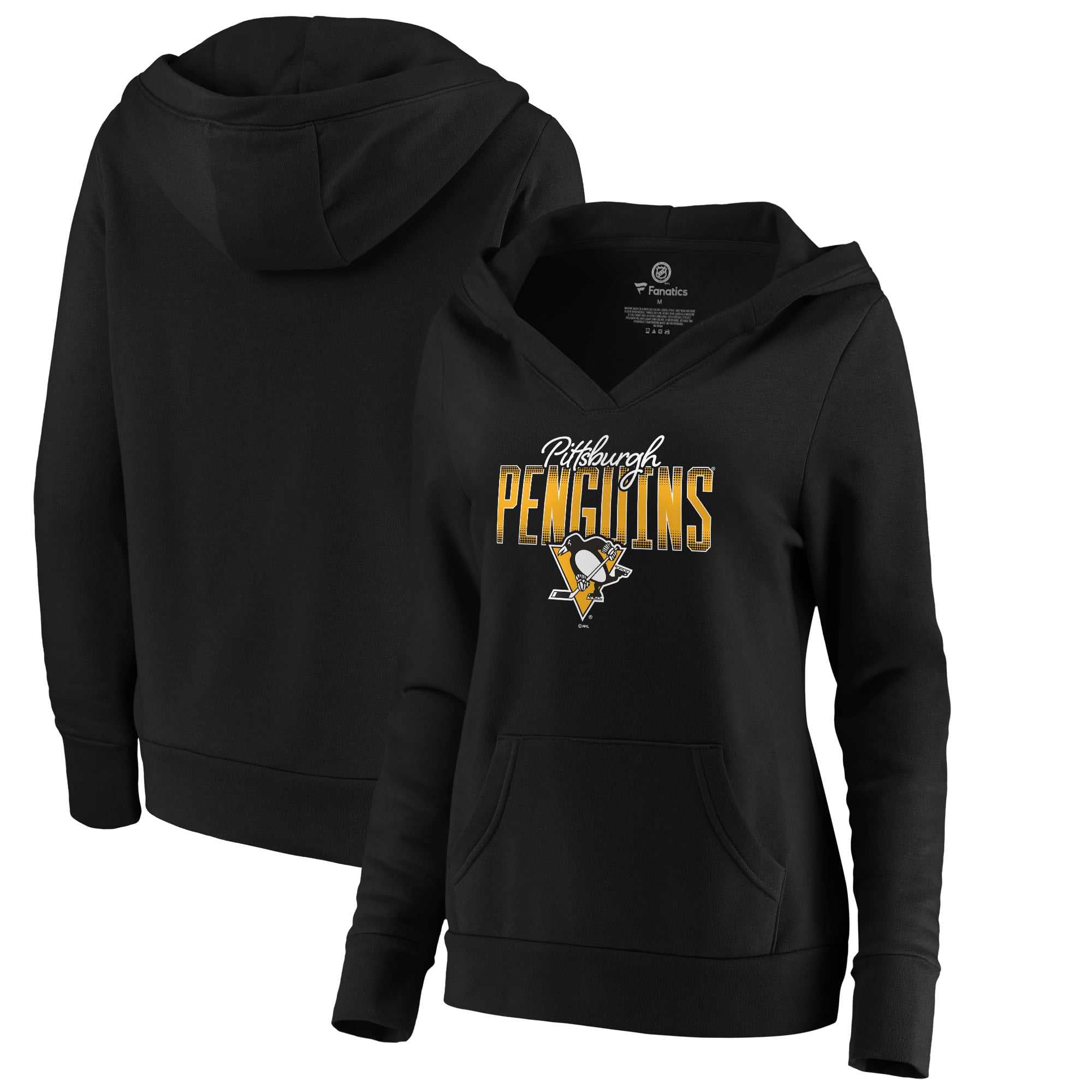 Women's Pittsburgh Penguins Fanatics Branded Black Iconic Upright ...