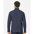thumbnail image 3 of North End NE727 Men's Spirit Textured Full-Zip-Classic Navy Heather-3XL, 3 of 3