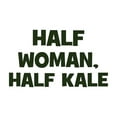 thumbnail image 2 of CafePress - Half Woman, Half Kale Tote Bag - Unisex Canvas Tote Bag, Beige, 1-Piece, 2 of 6