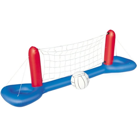 Bestway Vinyl Volleyball Set Pool Games, Blue (Best Way To Kill Roots)