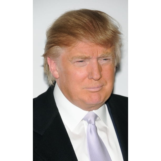 Donald Trump At Arrivals For New York Premiere Of Nine Photo Print 