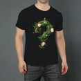 thumbnail image 2 of Men Oversize T-ShirtFlowers (5) Summer Casual Short Sleeve Crew Neck Loose Tee Tops XS-5XL, 2 of 5
