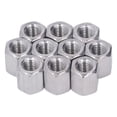 thumbnail image 2 of Risegun 10 Tuercas De Acoplamiento Hexagonales M10, Tuerca De Conexión De Varilla De Rosca Métrica De Acero Inoxidable 304, para Pernos, 2 of 8