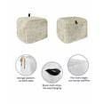 thumbnail image 2 of Fsddascl Farmhouse Yellow Toaster Cover 2 Slice, Small Kitchen Appliance Covers, Vintage Flower Leaf Botanical Plant Toaster Oven Cover with Loop, Bread Machine Cover Polyester Dust Cover Protection, 2 of 5