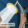 thumbnail image 4 of Shower Head Extension Extra Pipe Bath Rain Shower Angled Shower Arm Kit Chrome, 4 of 8