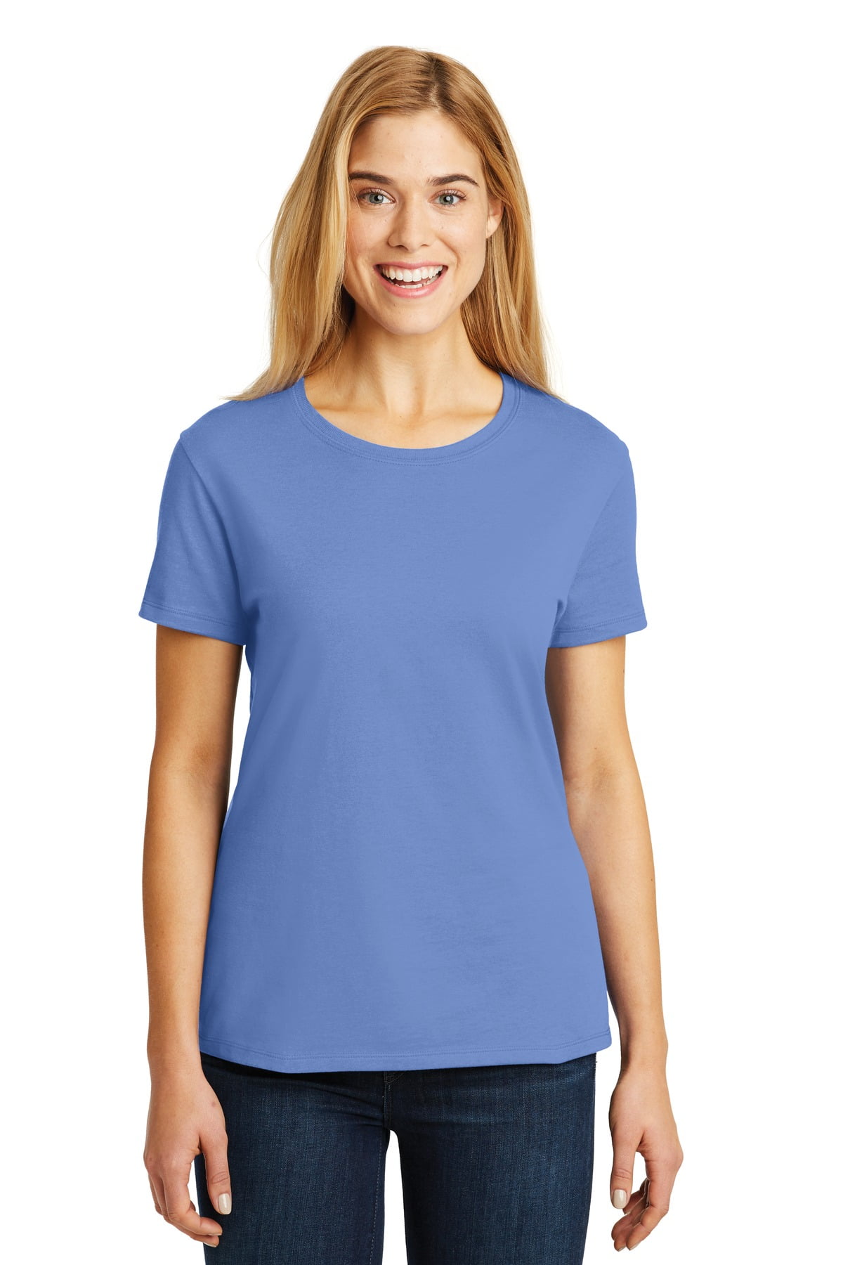 Hanes Ladies Nano-T Cotton T-Shirt - Walmart.com