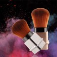 thumbnail image 4 of Brocha cosmética, 1 brocha de maquillaje retráctil, brocha de maquillaje retráctil, brocha para polvos de maquillaje, funcionalidad de alta precisión, 4 of 7