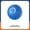 Blue, variant on Saving Sale! Cameland Smart Interactive Dog Toy LED Light Bouncing Ball Active Rolling Ball For Dog/Puppy/Small/Medium Dogs And Cats USB Rechargeable With A Replacement