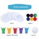 thumbnail image 4 of Juego de juguete de equilibrio de colapso de animales de dibujos animados, juego de bloques de construcción de torre de choque, juguetes de interacción entre padres e hijos emocionantes kenally WJ3622-00B, 4 of 7