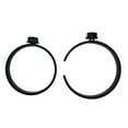 thumbnail image 2 of HWHCGZ Cup Holder for 30 oz 40 oz Compatible with Bogg Bag, Drink Holder for Simple Modern Rubber Beach Tote, Water Bottle Holder Attachment for XL Medium Small Bog Bag-Black,4Pcs, 2 of 3
