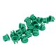 thumbnail image 5 of Boquilla de rociador agrícola de plástico de alta presión con punta de pulverización de ventilador plano de 20 piezas para Dron de protección de plantas verde, 5 of 12
