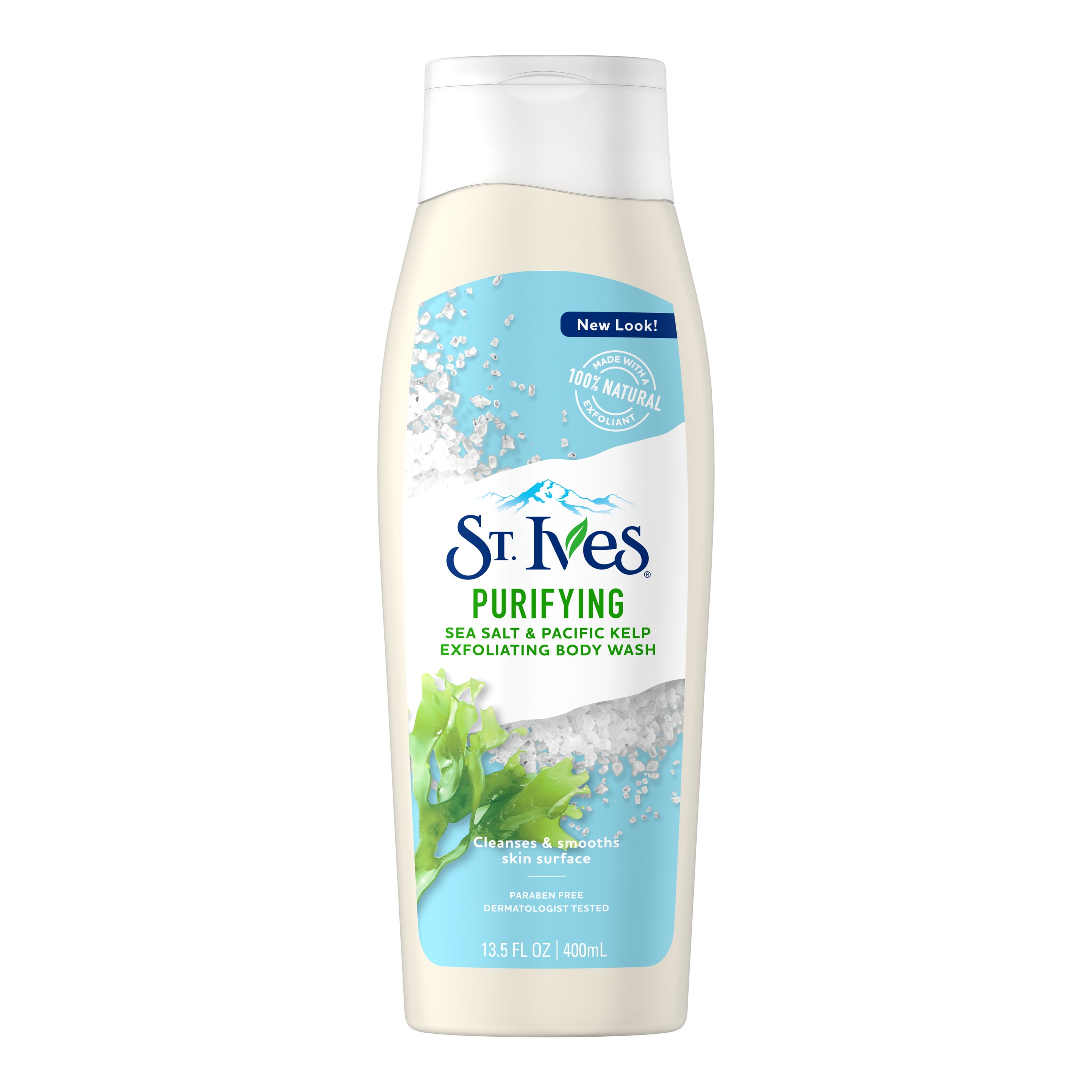 St. Ives Purifying Body Wash Sea Salt and Kelp 13.5 oz