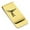 Gold, variant on Stainless Steel Whale Tail Maori Symbol Classic Slim Money Clip Credit Card Holder