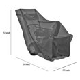 thumbnail image 4 of 210D Oxford Silver-Coated Fabrics Snowblower Cover Waterproof Rip-Proof Anti-Uv Dust Cover, 4 of 5
