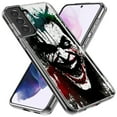 thumbnail image 2 of MUNDAZE Samsung Galaxy S21 Plus Shockproof Clear Hybrid Protective Phone Case Laughing Joker Painting Graffiti Cover, 2 of 5