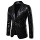 thumbnail image 1 of Men's Sequined Casual Blazer, 1 of 3