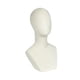 thumbnail image 3 of Cabeza de maniquí, soporte estable para pelucas, accesorios de belleza, soporte para exhibición de pelucas, sombrero Blanco, 3 of 9