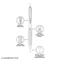 thumbnail image 3 of uniball 207 Plus+ Retractable Gel Pens, Medium Point, 0.7mm, White Barrel, Black Ink, 4 Count, 3 of 8