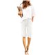 thumbnail image 4 of Pantalones Cortos de Sueño para Mujeres Suave Color Sólido Capris, Cordón de Cintura Elástica con Bolsillos para Pijamas de Salón, 4 of 7