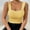 A78 Yellow, variant on Xdegoge Tank Tops for Women Under 5 Square Neck Sleeveless Basic Crop Tops Sexy Going Out Shirt Slim Fit Summer Fashion Y2K Blouses