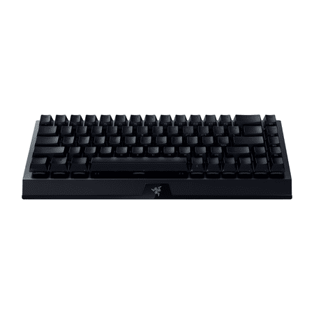 Razer - BlackWidow V3 Mini Hyperspeed Phantom Edition 65% Wireless Mechanical Yellow Linear Switch Gaming Keyboard - Black