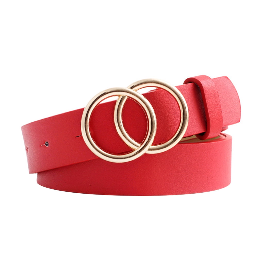 Red Adjustable Robot Rings 