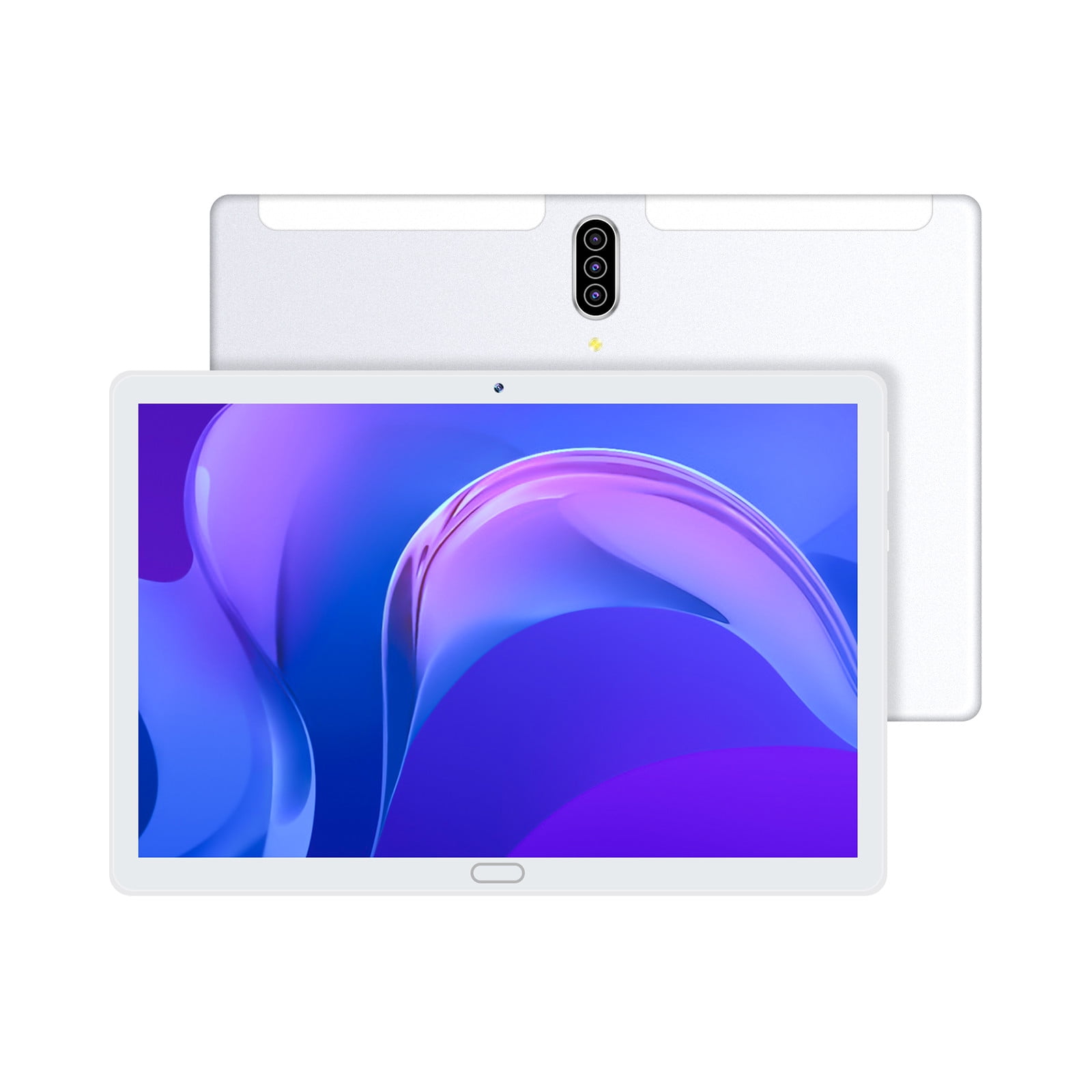 Android Tablets on Sale, maho Upgraded 10.1 Inch 2+16G Tablet PC, 10-core IPS HD Screen WiFi Bluetooth Android 10.0 Voice Call Game Office Video Tablet, Support SIM Card Communication,Silver