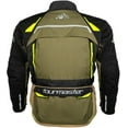 thumbnail image 2 of Tourmaster Highlander Mens Waterproof Motorcycle Jacket Olive Green MD, 2 of 2