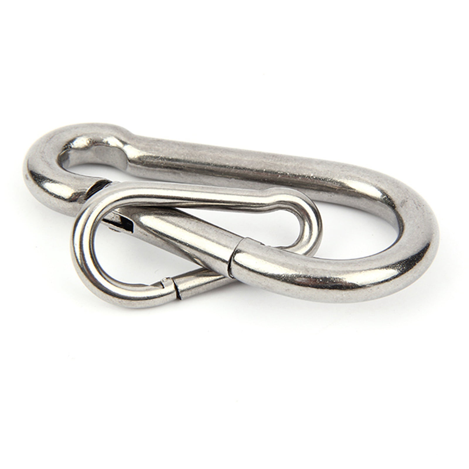 Carabiner Mountaineering buckle clasp hooks ,fashion trendy handmade  jewelry findings，gold , white gold , purple , green